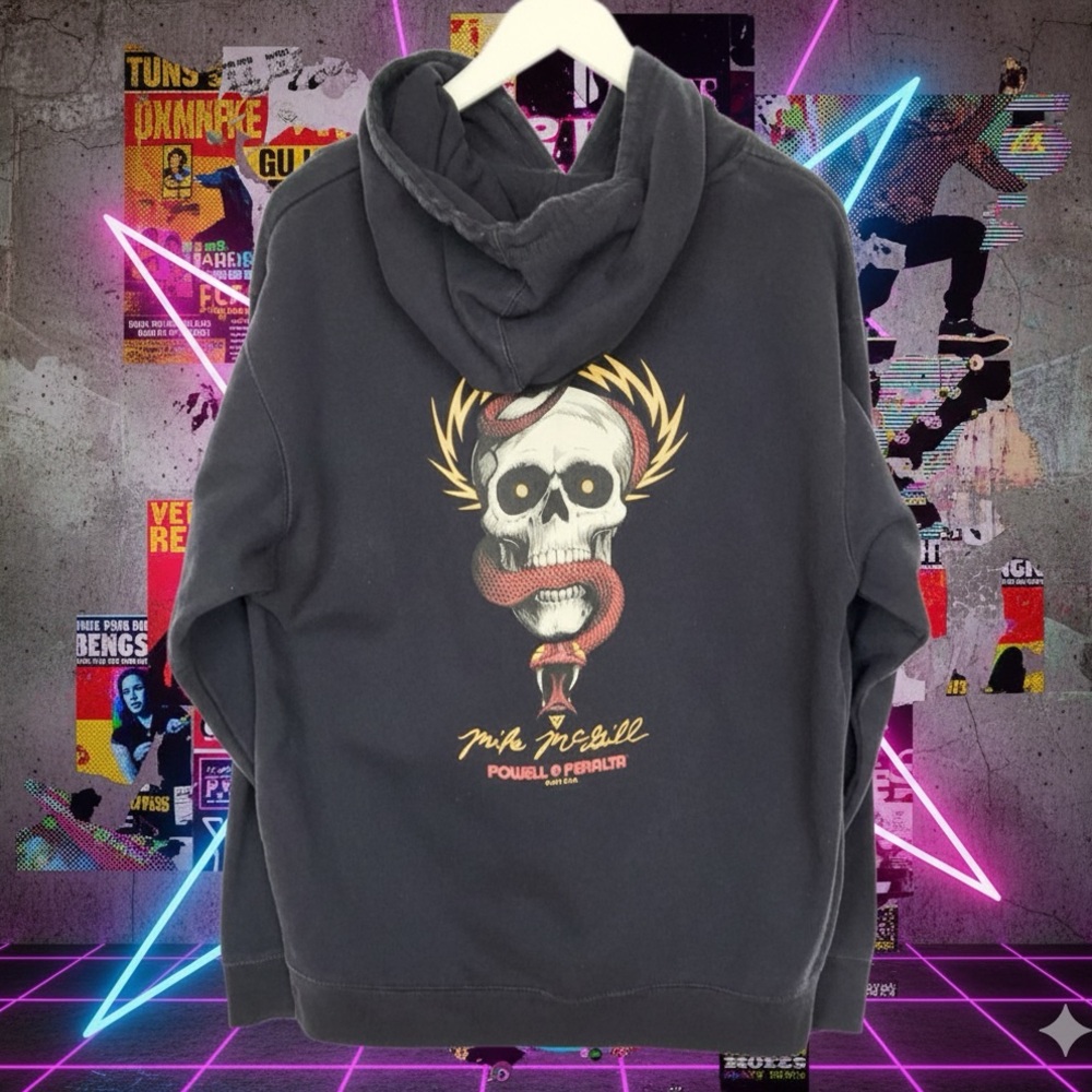 Mike McGill Powell Peralta Skull Logo Hoodie
